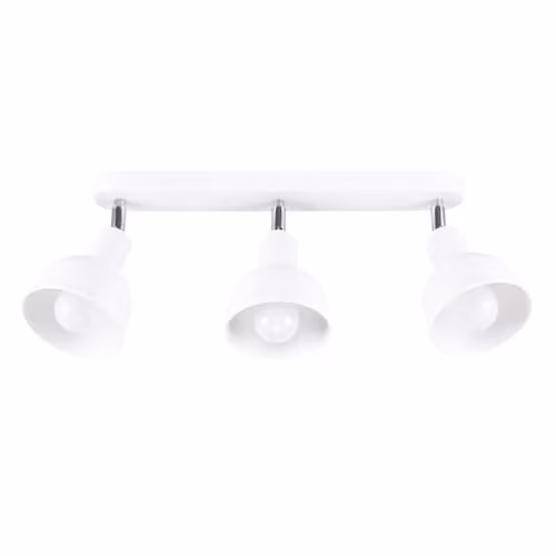 SOLLUX lighting Elba White Metal Wall Light with E27 LED Compatibility