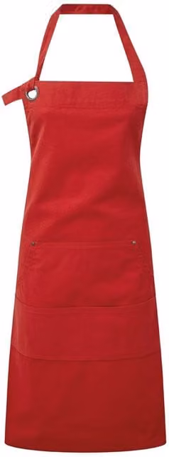 Premier Calibre Heavy Canvas Pocket Apron in Red – 1