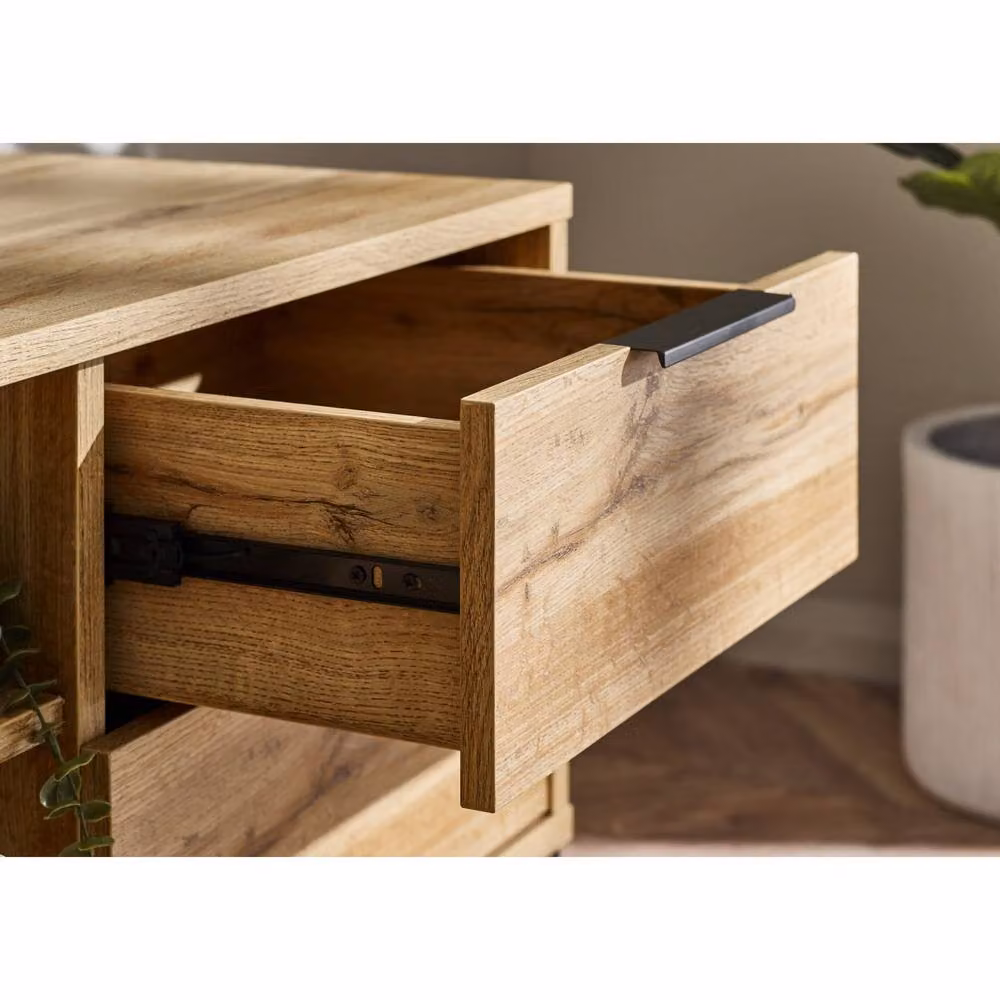 Cheshire Premium Lomond Modern TV Unit in Light Oak – 6