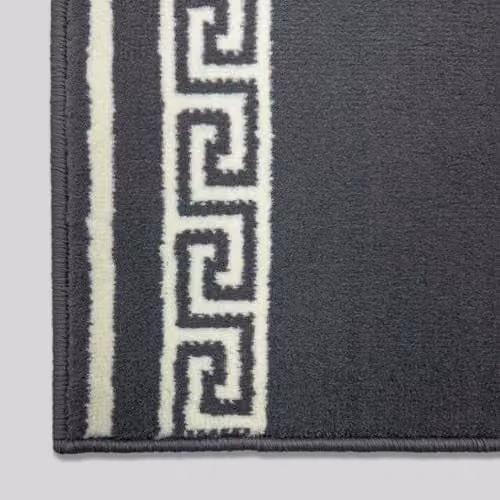 runrug Soft and Durable Stair Runner in Grey, W: 100 cm, L: 450 cm – 4
