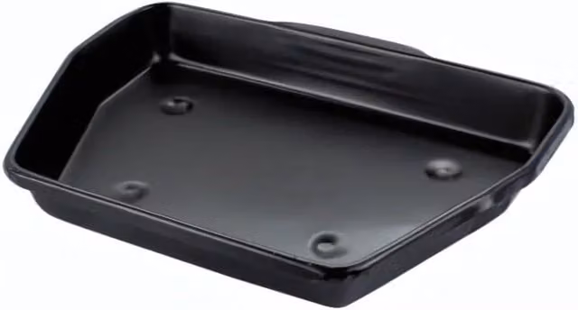 Marco Paul Black Metal Ash Pan Fireside Accessory, 27 cm