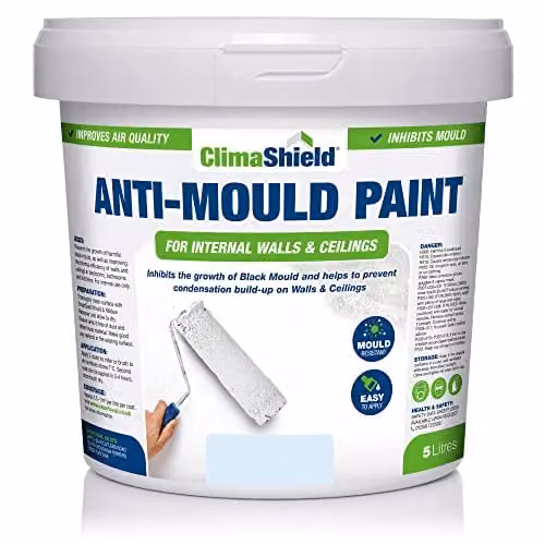ClimaShield Anti Mould Paint in Frosted Blue, 5L – 1