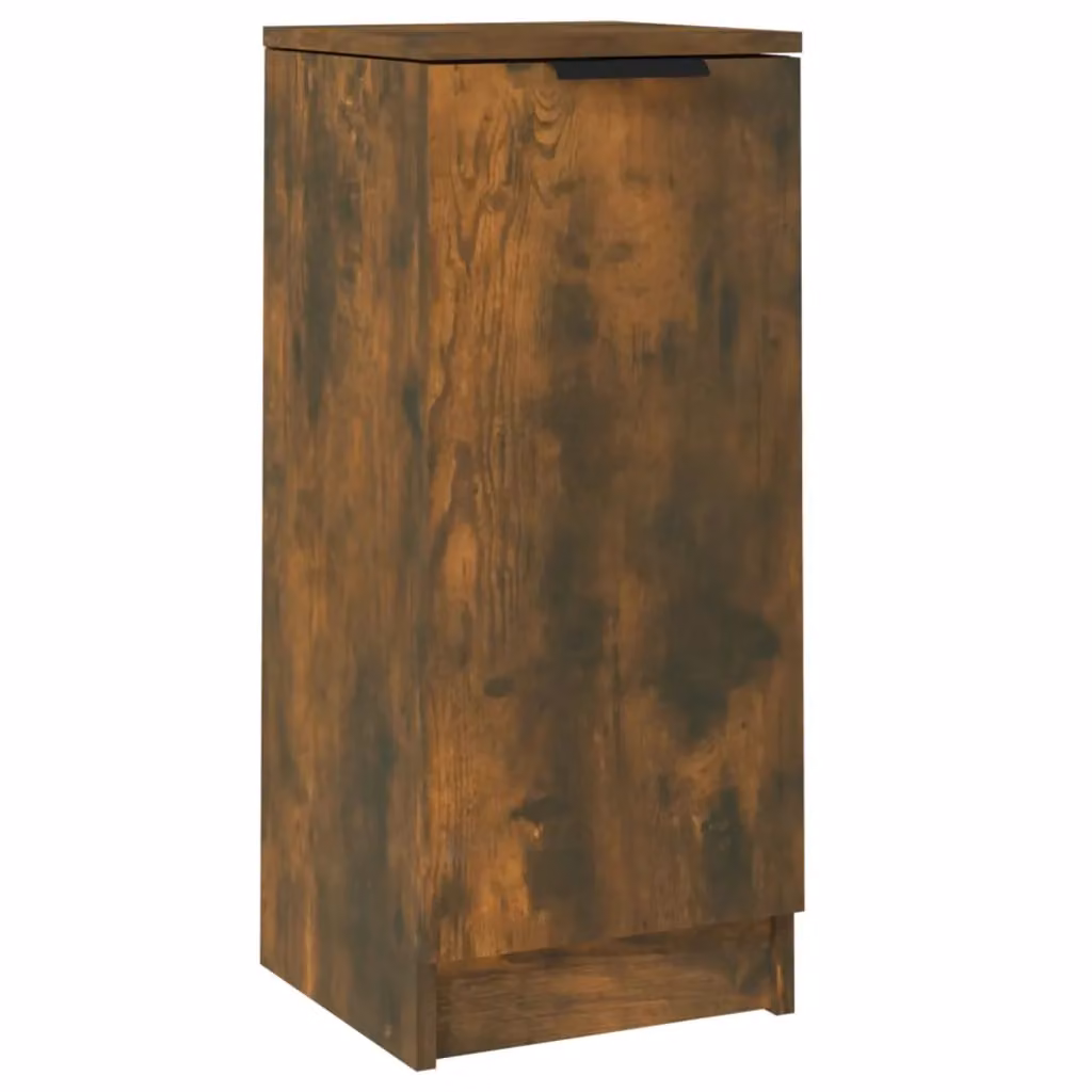 Berkfield Home Smoked Oak Sideboard in Brown Engineered Wood W/D/H: 30 x 30 x 70 cm – 2