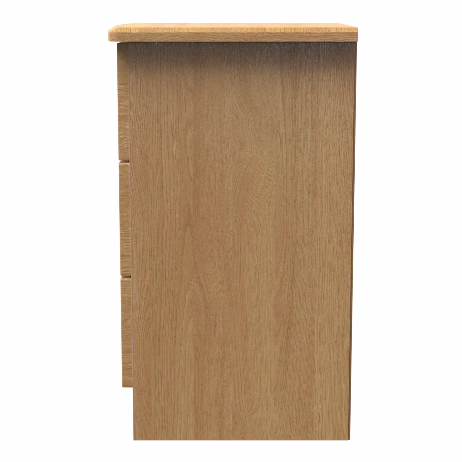 2 U Holborn 3 Drawer Bedside Cabinet in Brown – 2
