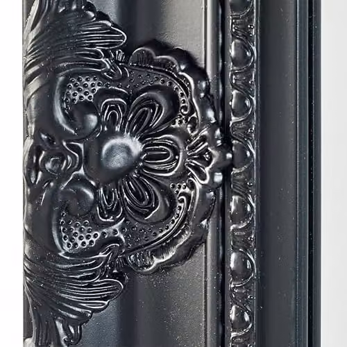 Julian Bowen Palais Full Length Mirror in Black, Antique Leaner or Wall Mounted, H 170 cm x W 70 cm – 8