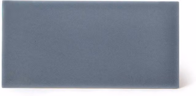 VYNER Stratus Metro Grey Plain Ceramic Field Tile W/H: 7.62 x 20 cm