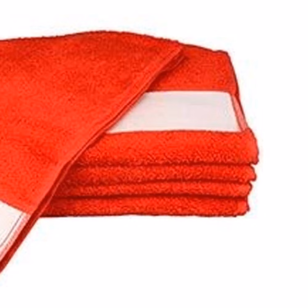 ARTG Subli-Me Sports Towel in Red, Cotton Terry Cloth, W: 140 cm x H: 45 cm – 2