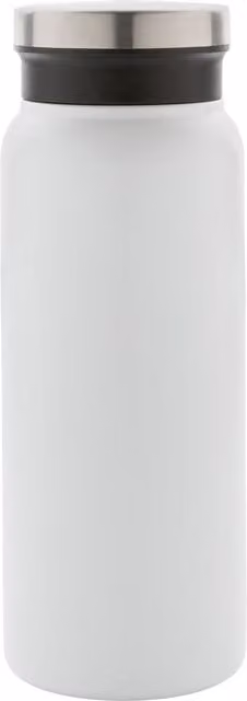 XD Design Stainless Steel Vacuum Insulated Thermal Flask, 600ml, White