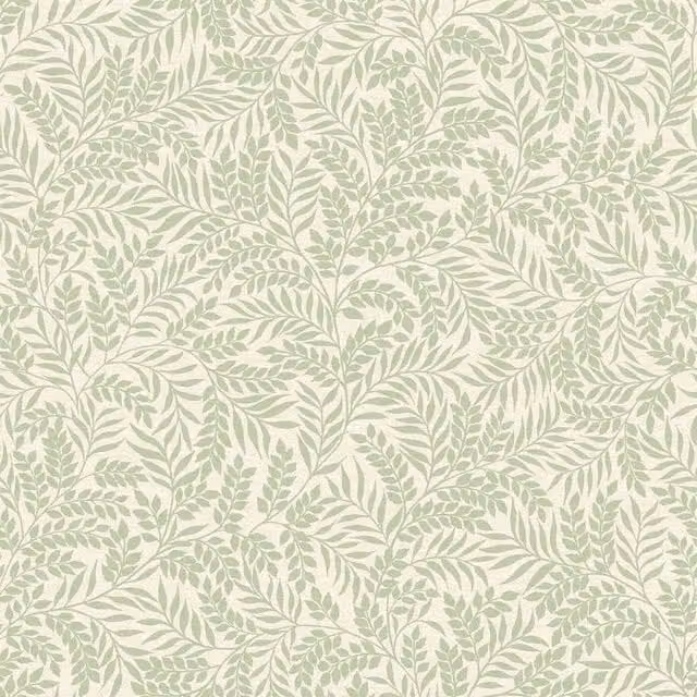 Holden Décor Rural Paradise Mini Leaf Textured Botanical Floral Wallpaper in Green