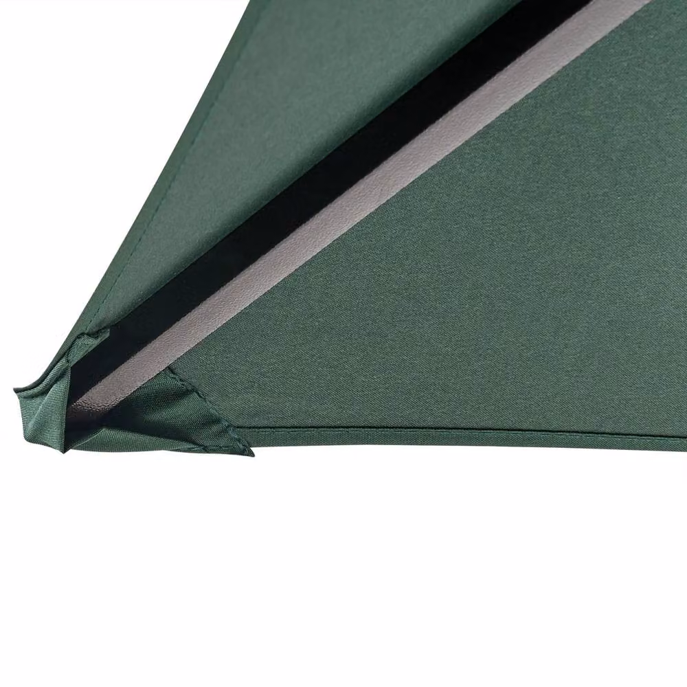 Wyld and Coco Garden Gazebo in Dark Green with Steel Frame, W: 245 cm, D: 148 cm – 4