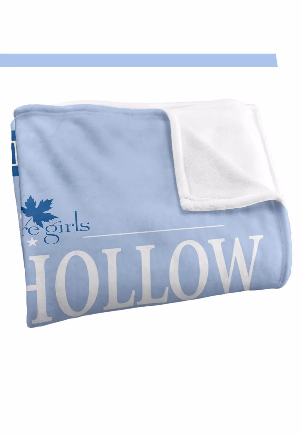 Warner Brothers Gilmore Girls Stars Hollow Logo Super Soft Silky Touch Throw Blanket in White and Multicolour, W/D/H: 152.4 x 127.0 cm – 2