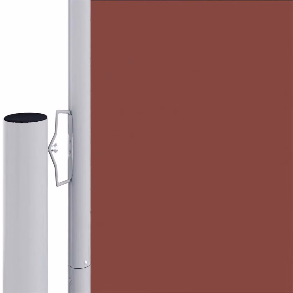 Berkfield Home Retractable Roller Side Awning in Brown, W: 1200 cm, H: 160 cm – 3