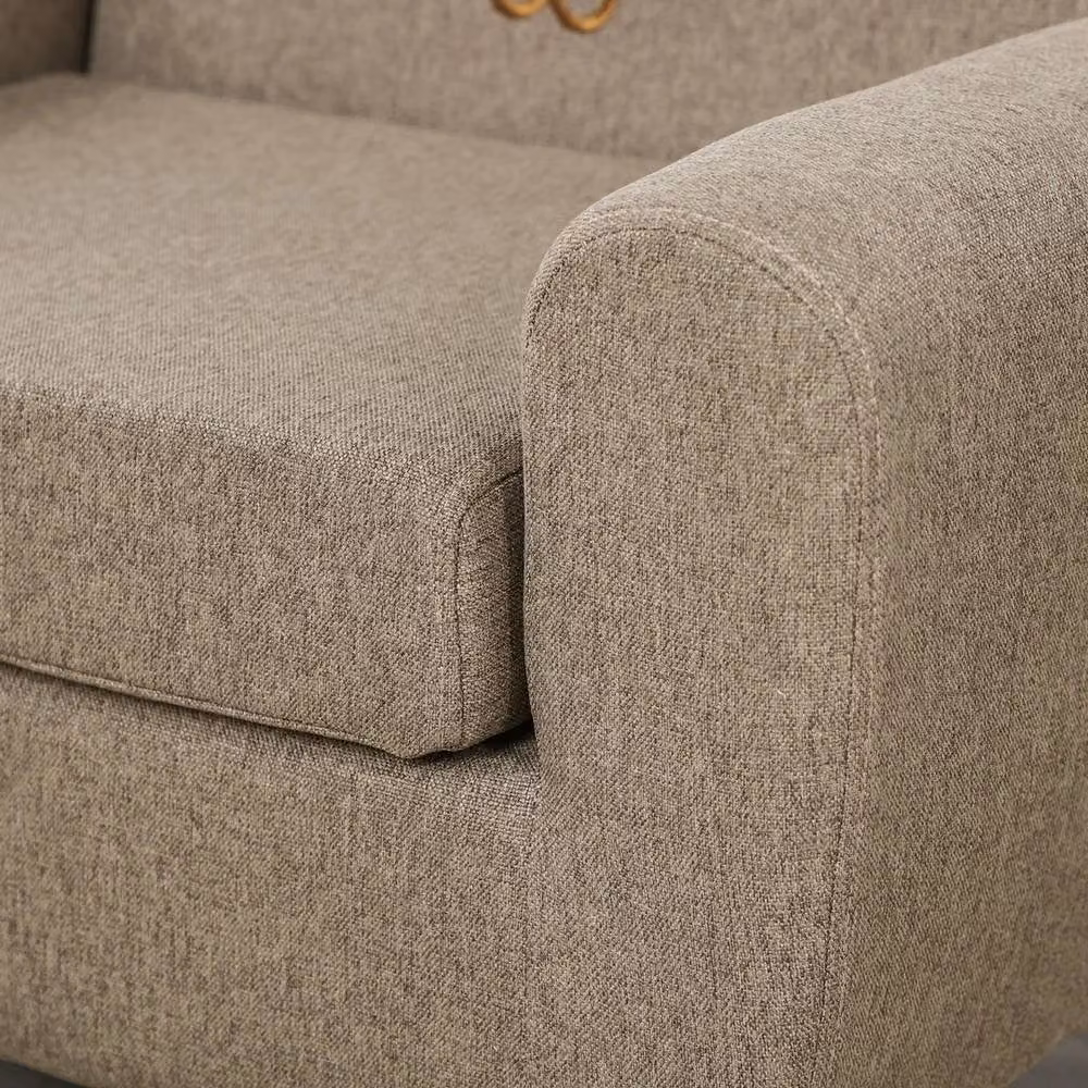 VOGREX Brown Ear Shaped Kids Armchair Toddler Sofa Chair – 2