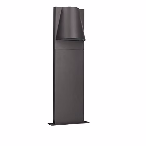 Netlighting Kala 500mm Outdoor Bollard, Grey, IP44, GU10 7W – 1