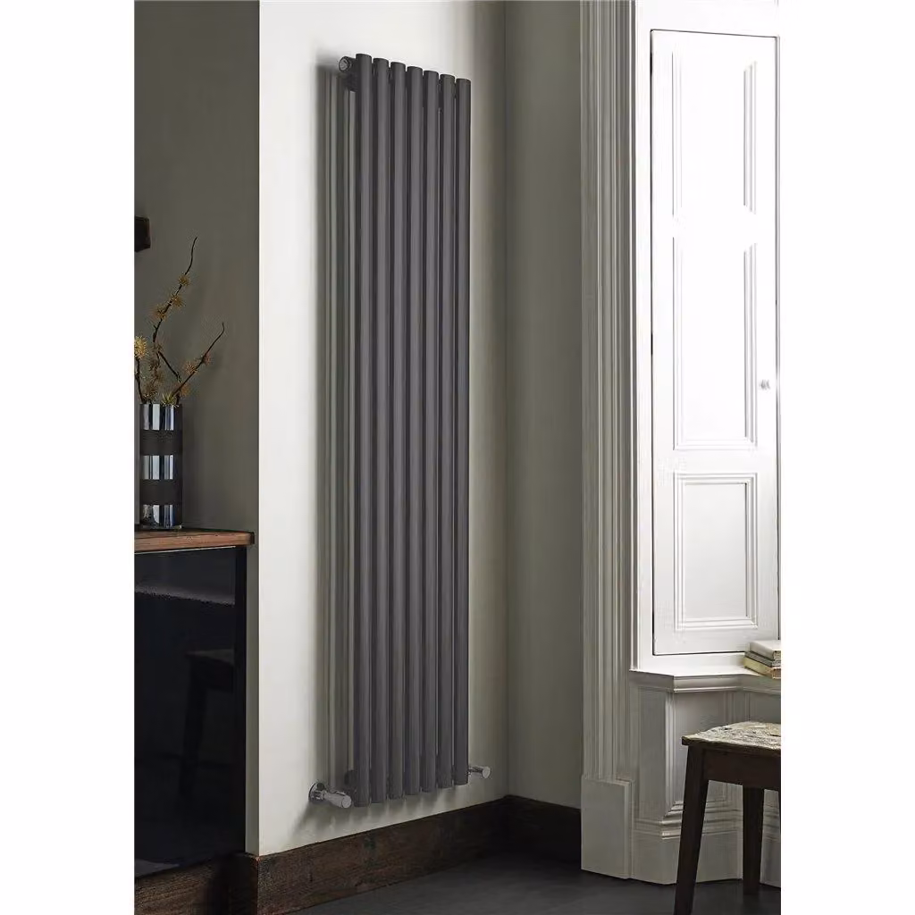 Clifton Anthracite Vertical Double Panel Radiator H 160 cm x W 42 cm – 2