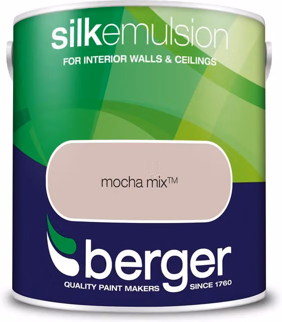 Berger Silk Emulsion Mocha Mix Brown 2.5 l