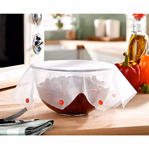 mysmartbuy Set of 3 White Wire Microwave Splatter Screens, Diameter: 33 cm – 3