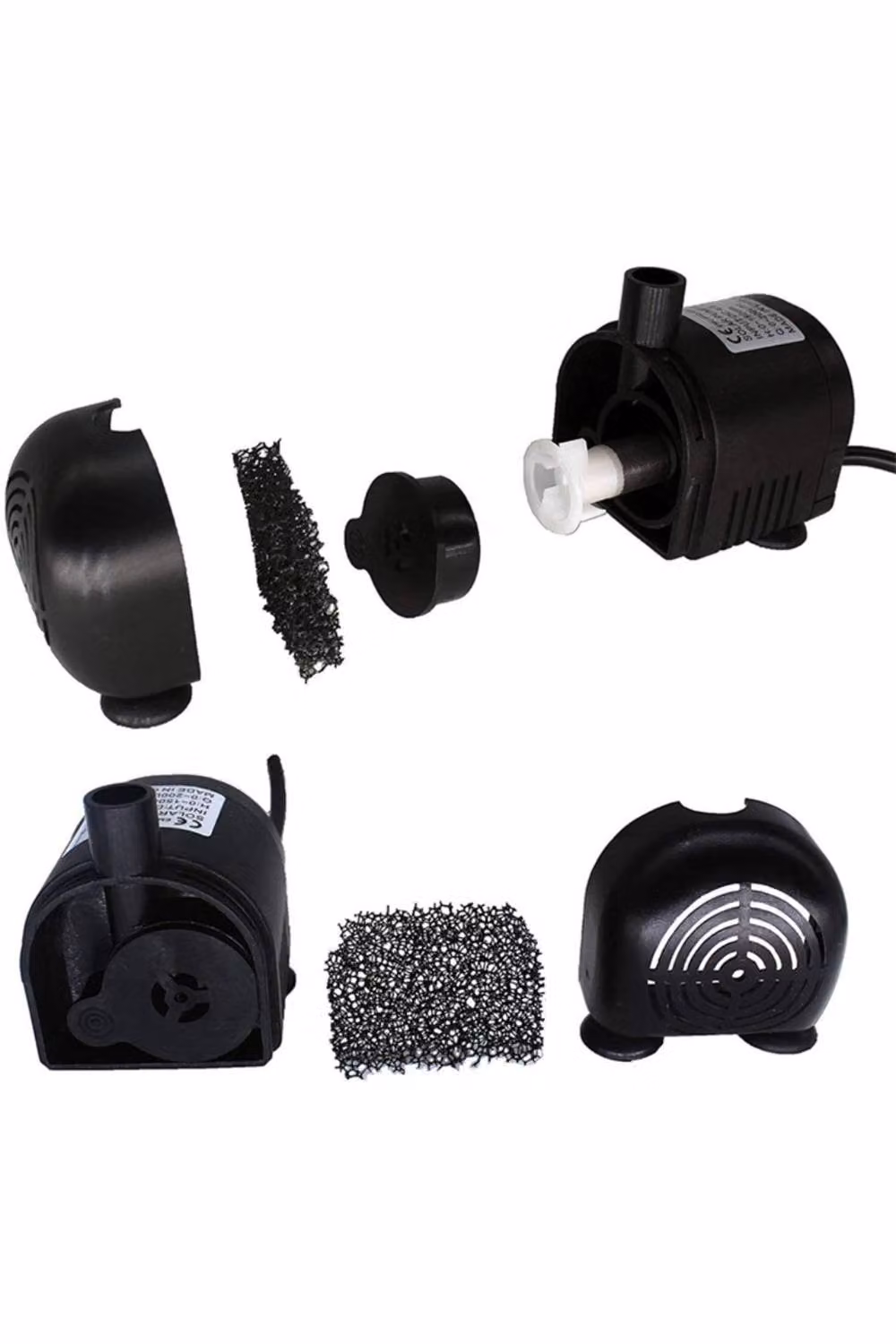 KDMD Black Outdoor Solar Submersible Direct Drive Fountain Pump – 4
