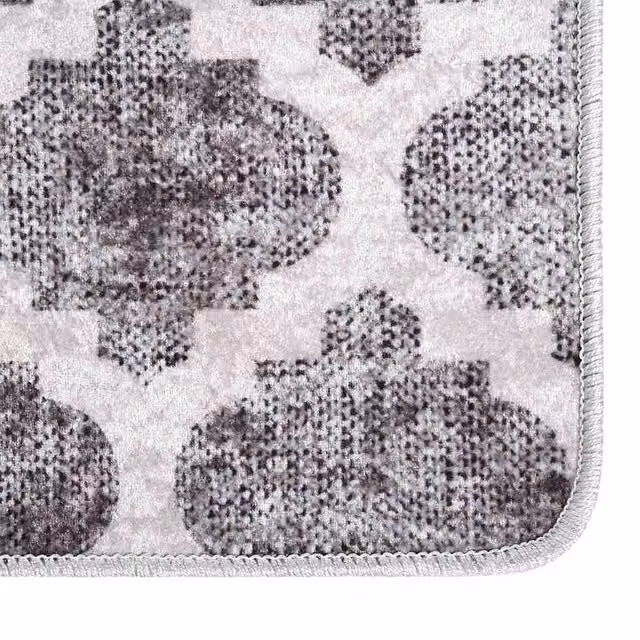 Berkfield Home Washable Multicolour Anti Slip Round Rug W: 100 cm – 1