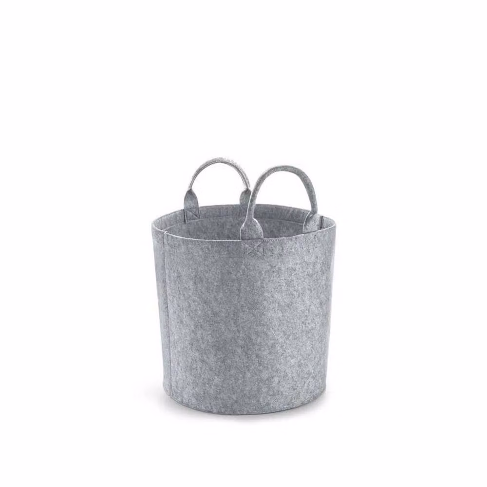 Bagbase Grey Felt Trug with Handles – 2