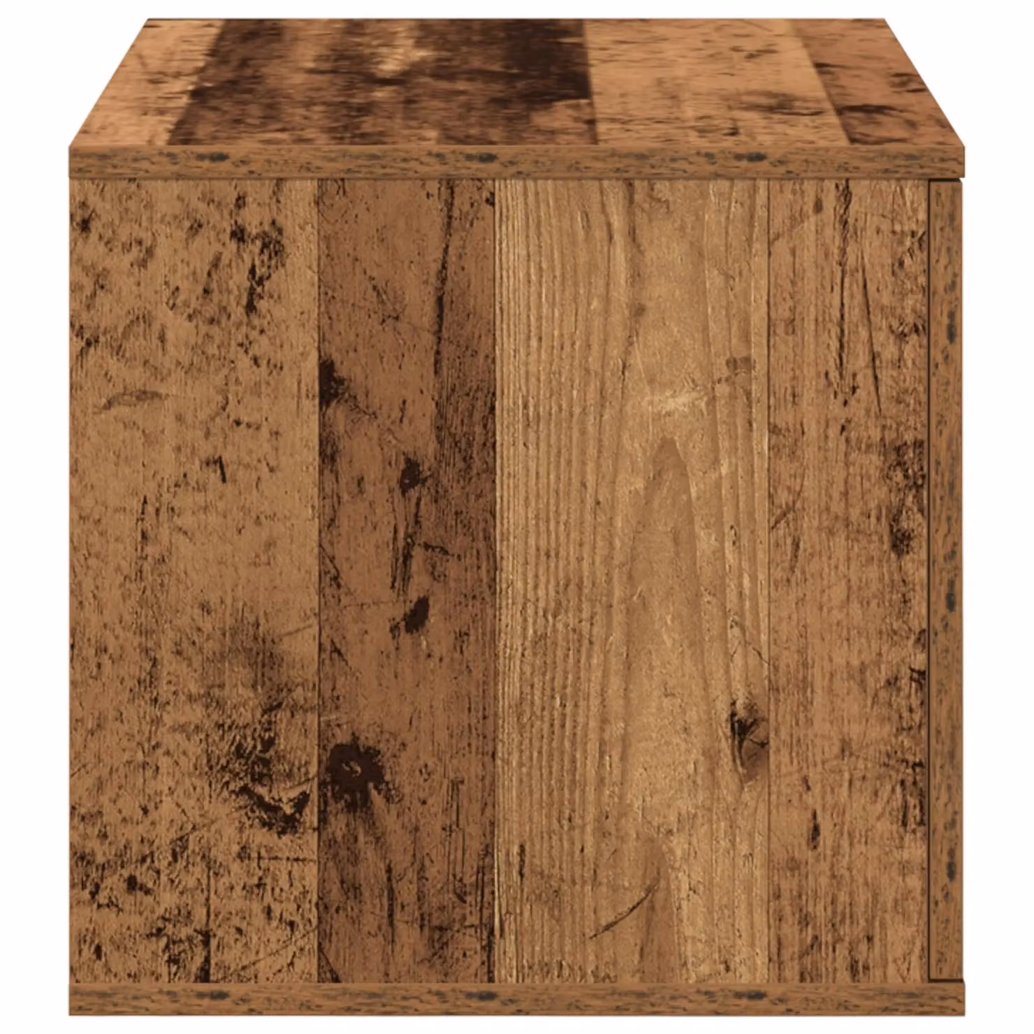 Berkfield Home Rustic Old Wood Storage Cabinet in Brown, W: 108 cm, D: 40 cm, H: 40 cm – 3