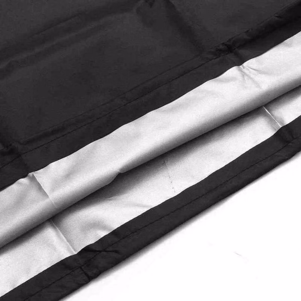 NESTLUNE 2 Seater Waterproof Bench Seat Cover in Black – 4
