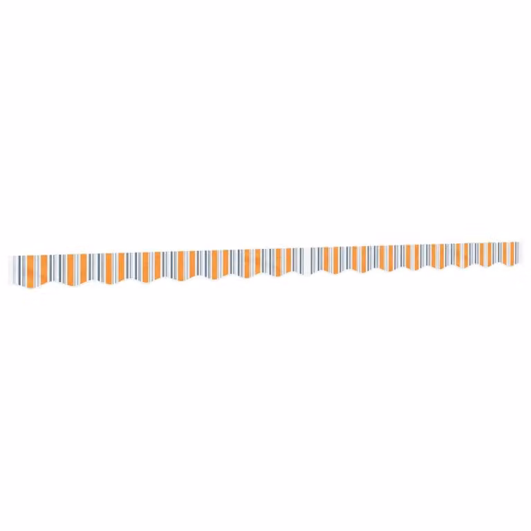 Berkfield Home Replacement Awning Valance Fabric in Multicolour Stripe, 4 m