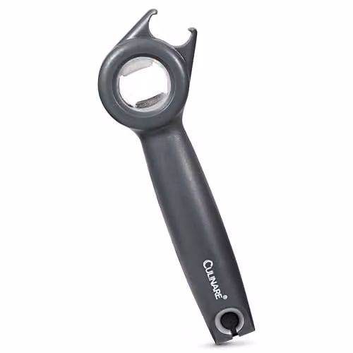 Culinare 5-in-1 Multi Opener in Grey with Ergonomic Grip – 1