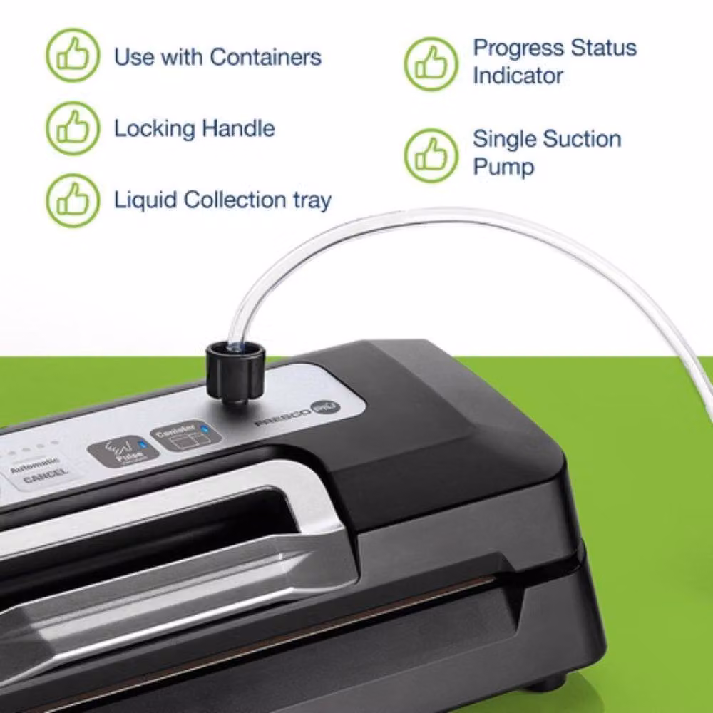 LAICA Food Vacuum Sealer Machine VT3205 with Cutter and Pulse Function in Black – 7