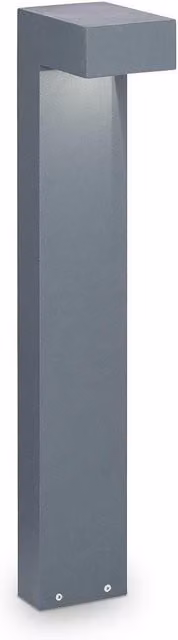 Netlighting Sirio Small 2 Light Outdoor Bollard in Black, IP44, G9