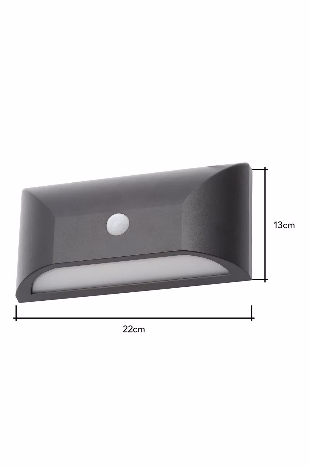 BHS Lighting Cava LED Outdoor Wall Light with Motion Sensor in Black – 4