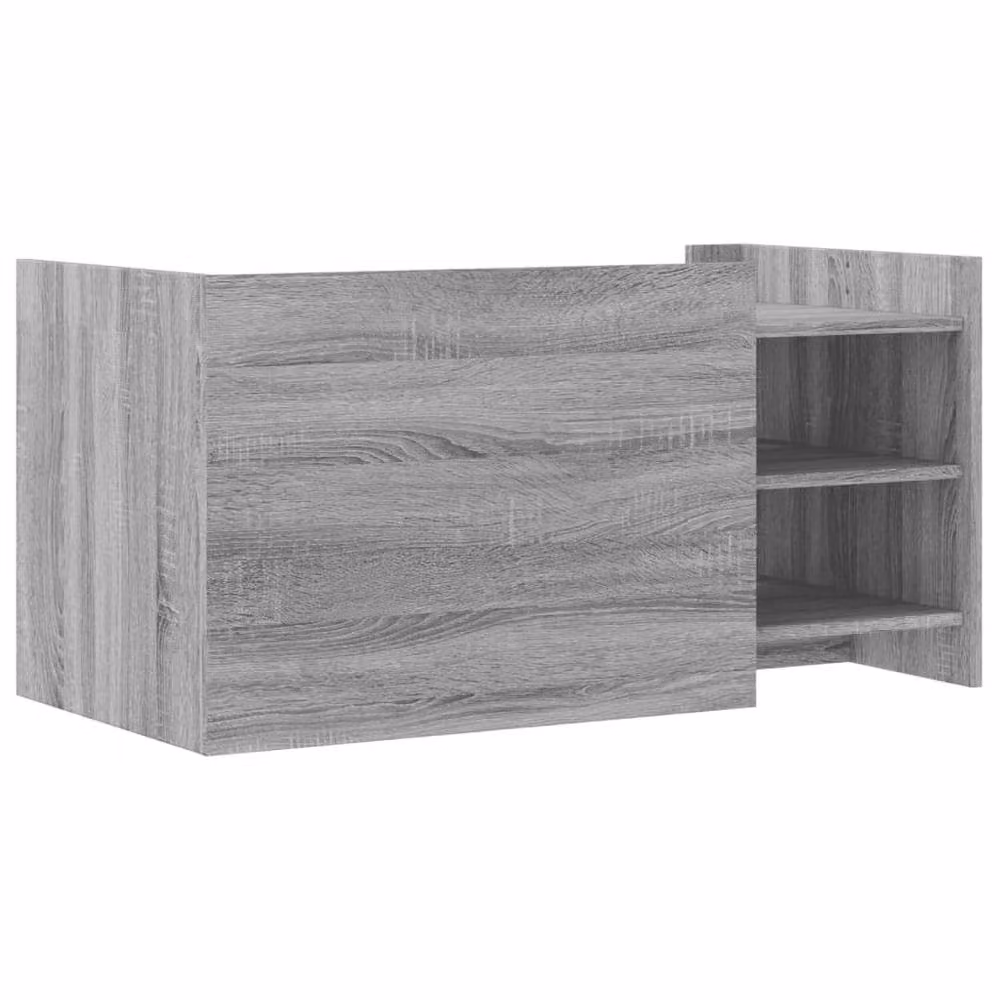 Berkfield Home Grey Sonoma Coffee Table in Engineered Wood, W: 100 cm, D: 50 cm, H: 50 cm – 3