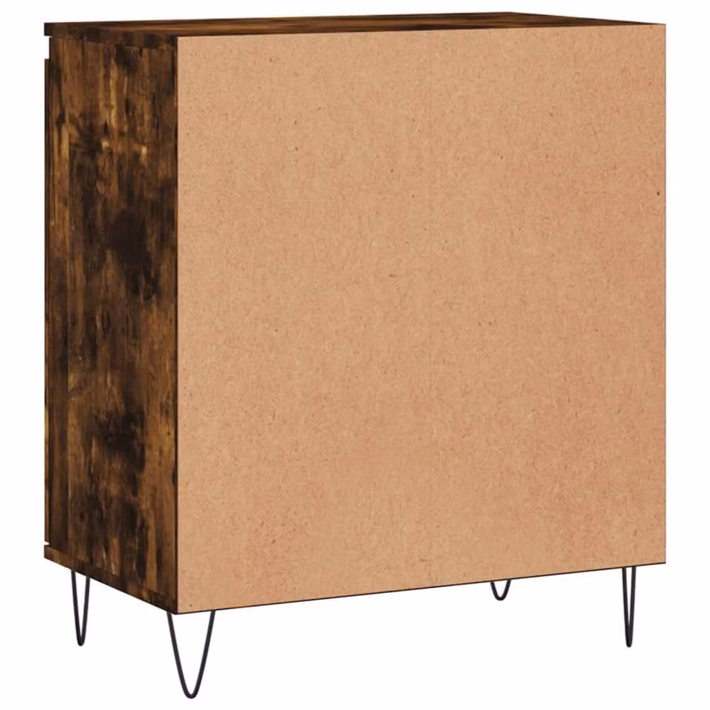Berkfield Home Smoked Oak Sideboard in Brown, W/D/H: 60 x 35 x 70 cm – 6