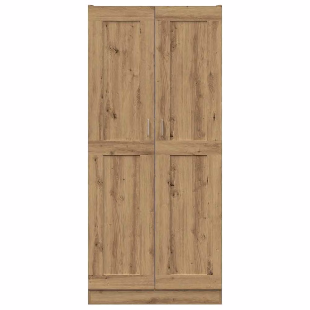 Berkfield Home Artisan Oak Highboard in Brown, W/D/H: 82.5 x 30.5 x 185 cm – 2