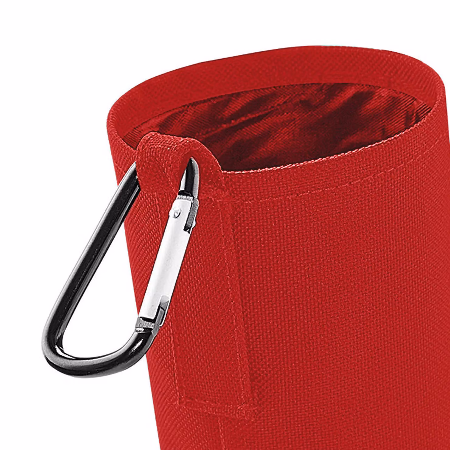 Quadra Red BPA-Free Plastic Water Bottle and Holder with Screw Cap, 500 ml – 2