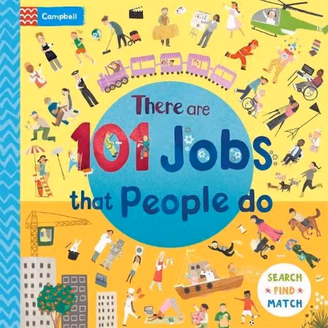 Campbell Books There Are 101 Jobs That People Do in This Book: A Search and Find Multicolour Paper Book