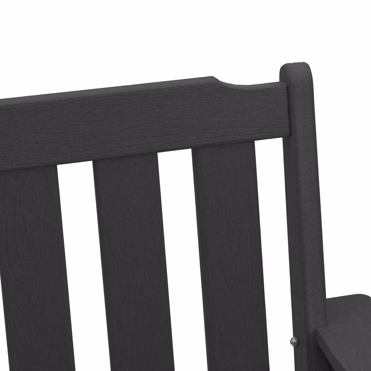 Berkfield Home Set of 2 Modern Black HDPE Garden Dining Chairs – 8