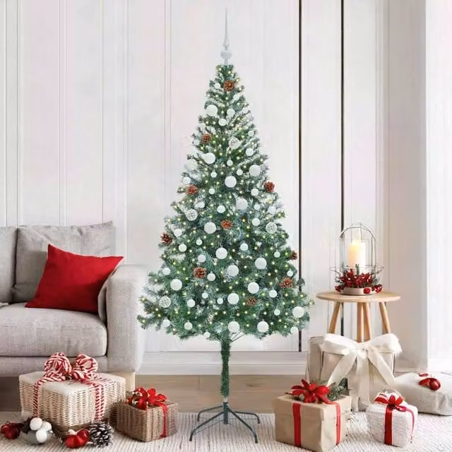 Berkfield Home Artificial Christmas Tree in Green, Height: 180 cm – 1