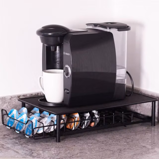 Bosch Tassimo 60 Pod Holder Drawer in Black Metal