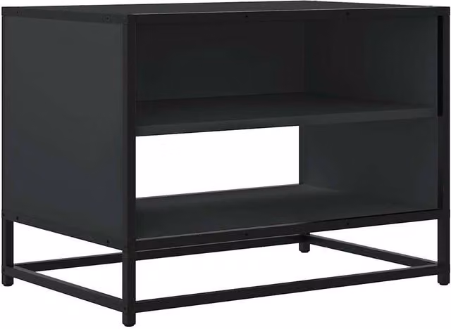Berkfield Home Industrial TV Cabinet in Black, W/D/H: 61 x 40 x 46 cm – 1
