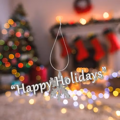 VFM e-Store Silver Hanging Snowflake Christmas Decoration, W: 9 cm, H: 15 cm – 3
