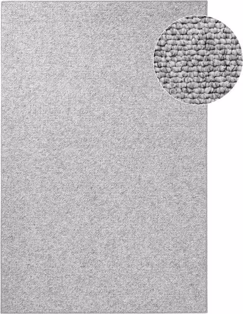 The Rugs Wolly Hand-Tufted Wool Rug in Cream and Grey, W: 300.0 cm, D: 200.0 cm