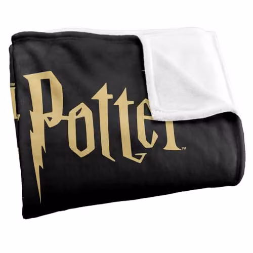 Warner Bros. Harry Potter Muggles On Holiday Wand Super Soft Fleece Throw Blanket, Multicolour, W: 91.44 cm x D: 147 cm – 2