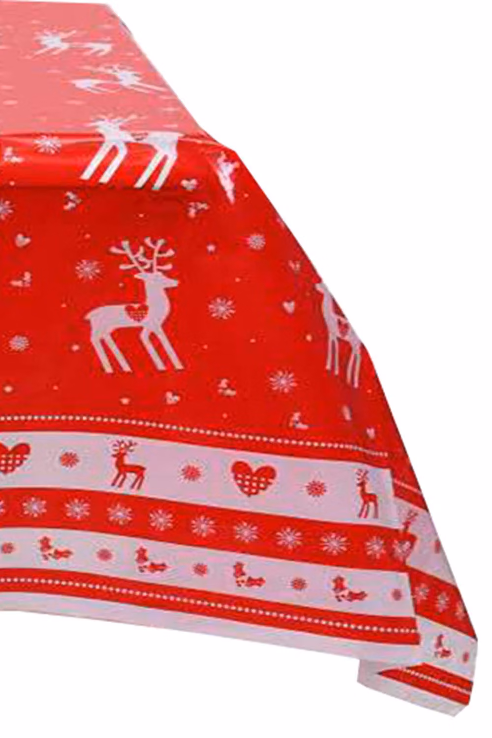 Neel Blue PVC Christmas Tablecloth, Waterproof and Easy Care Rectangular Table Protector, W: 120 cm, L: 180 cm – 3