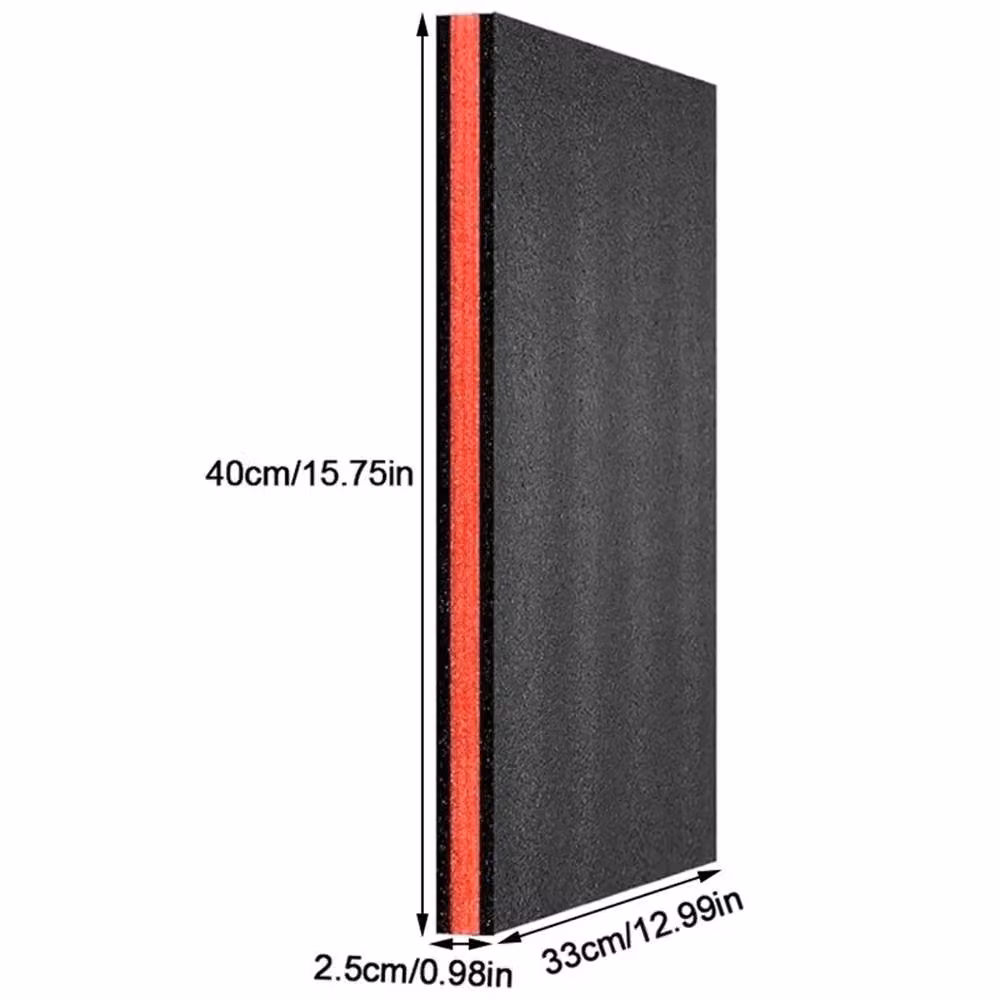 Nordara 4-Piece Black High Density Polyethylene Tool Box Foam Inserts – 2