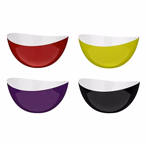 Premier Housewares Purple Serving Bowl, W: 7.5 cm, D: 14.5 cm, H: 14.0 cm – 2