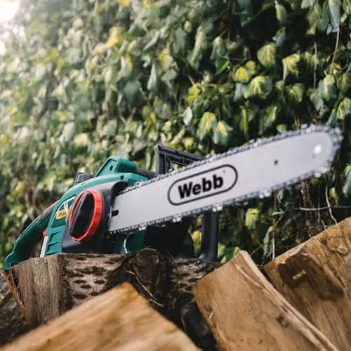 Webb WEECS402200 2200W 40cm Electric Chainsaw in Green – 4