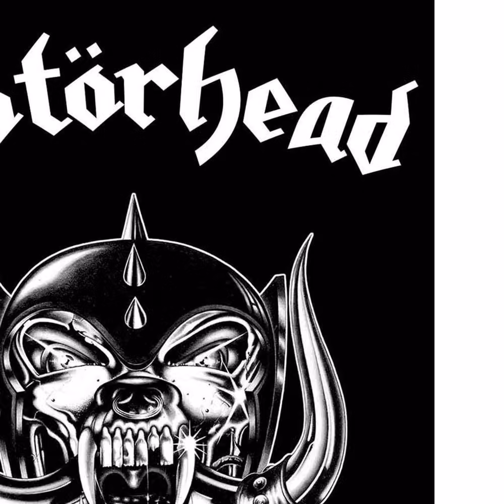 Motorhead Black Textile Graphic Poster – 2