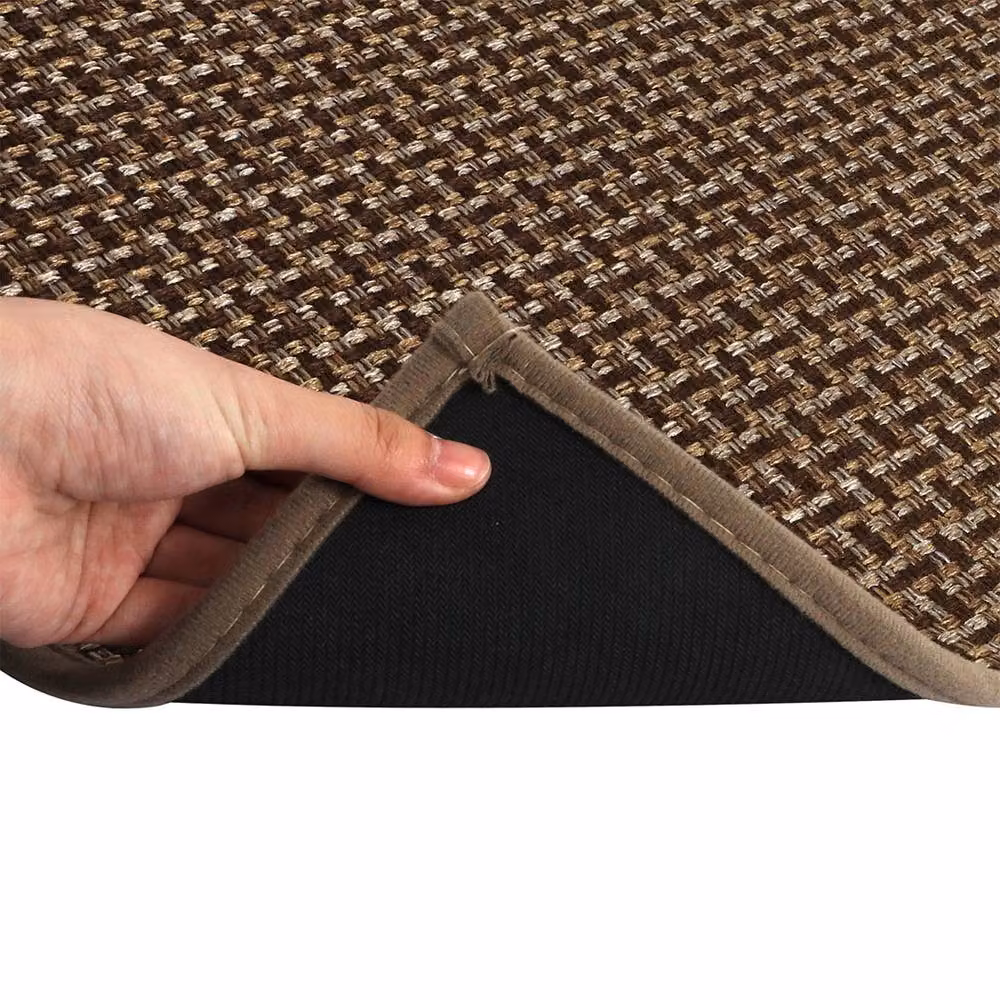 Marlow Brown Woven Non-Slip Kitchen Mat Set of 2, W/D: 45 x 150 cm – 4