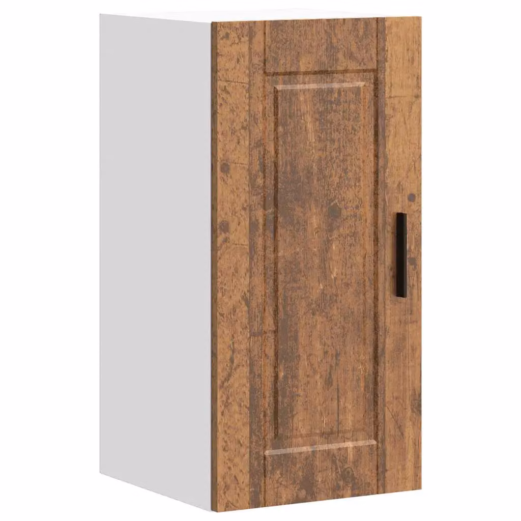 Berkfield Home Porto Old Wood Kitchen Wall Cabinet in Brown – 2